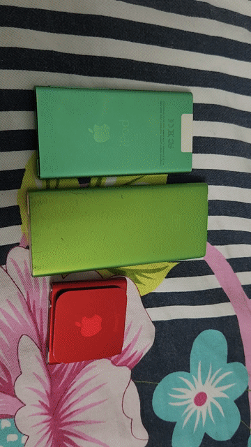 Bộ sưu tập ipod nano 567 zin nguyên bản 98% đủ màu. Mua bán Thiết bị đeo thông minh tại Quận Hà Đông Hà Nội được đăng bởi Mỹ Linh hình 1