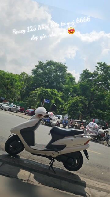 Siêu phẩm Spacy 125 Nhật biển tứ quý 6666. Mua bán Xe máy tại Quận Ba Đình Hà Nội được đăng bởi Bách hình 1