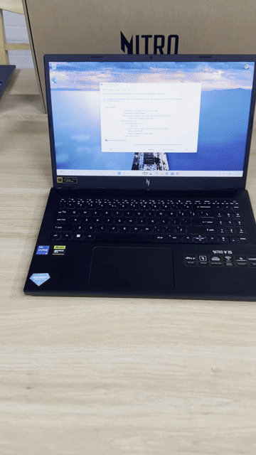 Acer Nitro V15 Propanel 180Hz i5 13420H. Mua bán Laptop tại Quận Hoàng Mai Hà Nội được đăng bởi Hoàng Bách Techlife hình 1