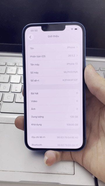 Apple iPhone 13 128GB Xanh. Mua bán Điện thoại tại Quận Hà Đông Hà Nội được đăng bởi  Trần Minh hình 1