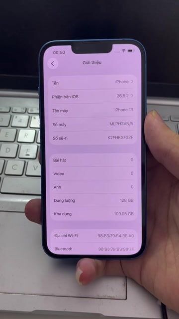 Apple iPhone 13 128GB Xanh. Mua bán Điện thoại tại Quận Hà Đông Hà Nội được đăng bởi  Trần Minh hình 1
