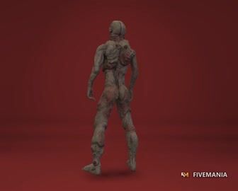 Grim | FiveM Male Ped | Undead Creature | Multiple Outfits | Optimized & Fivem Ready [Add-On], video preview