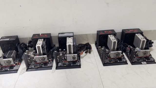 5 dàn  Xeon E5-2673 v3 ram 32,64g ssd 256,128. Mua bán Máy tính để bàn tại Huyện Thạch Thất Hà Nội được đăng bởi Duong hình 1
