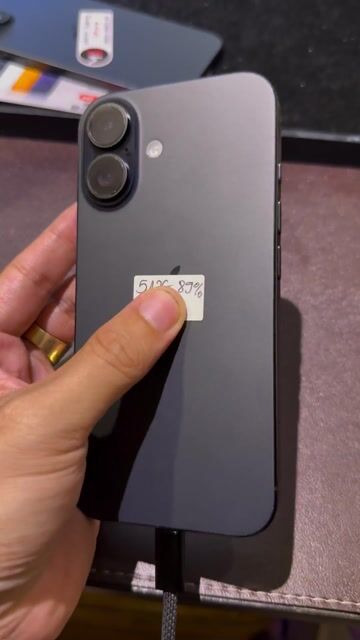 iphone 16 512GB Đen zin nguyên áp bao kt. Mua bán Điện thoại tại Thành phố Thủ Đức Tp Hồ Chí Minh được đăng bởi Minh Sang Store Góp Bao Nợ Xấu hình 1