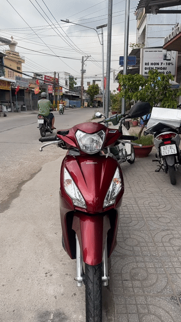 Honda Vision 2018 Đỏ đô ( hỗ trợ góp ). Mua bán Xe máy tại Huyện Chợ Mới An Giang được đăng bởi Cửa hàng xe Thiên Phước 2 hình 1