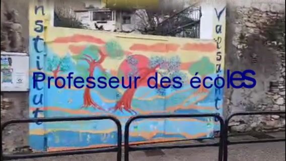 Professeur des écoles