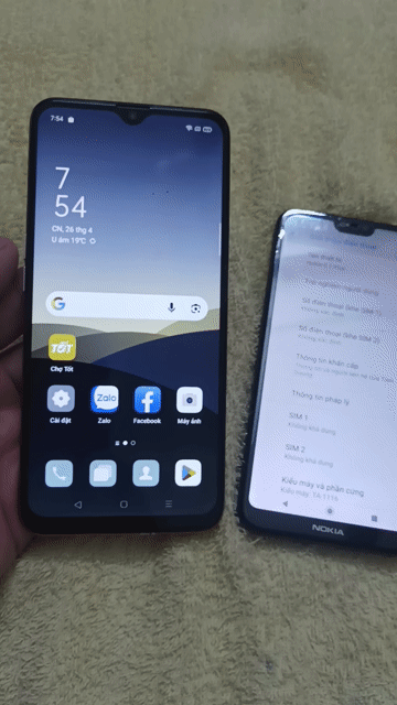 OPPO Ram 6 nhớ 128GB....NOKIA 6.1plus. Mua bán Điện thoại tại Quận Hai Bà Trưng Hà Nội được đăng bởi Hương  hình 1