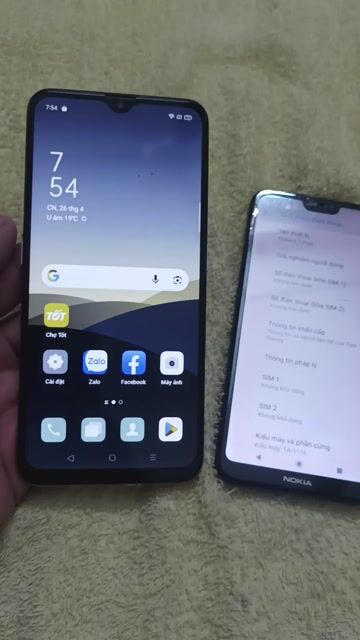 OPPO Ram 6 nhớ 128GB....NOKIA 6.1plus. Mua bán Điện thoại tại Quận Hai Bà Trưng Hà Nội được đăng bởi Hương  hình 1