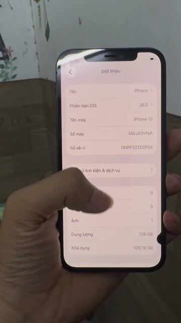 iPhone 12 128GB Đen. Mua bán Điện thoại tại Quận 10 Tp Hồ Chí Minh được đăng bởi lam hình 1