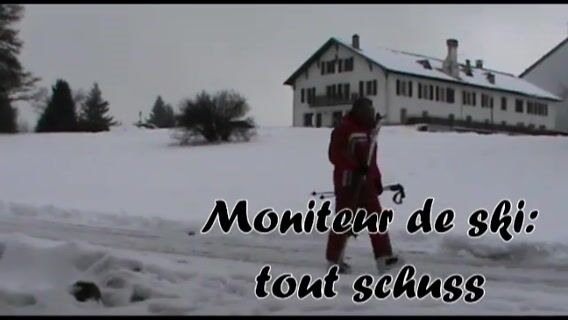 Moniteur de ski: tout schuss