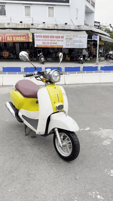 Honda Crea X 2022 Vàng, Trắng. Mua bán Xe máy tại Quận Liên Chiểu Đà Nẵng được đăng bởi Xe máy cũ đức nguyễn hình 1