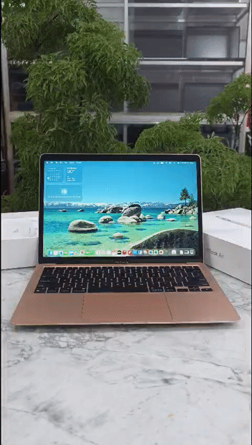 Macbook Air M1 2020 13Inch /16/512 (Gold) - New99%. Mua bán Laptop tại Quận Tân Phú Tp Hồ Chí Minh được đăng bởi PHAN TRỌNG THIỆN hình 1
