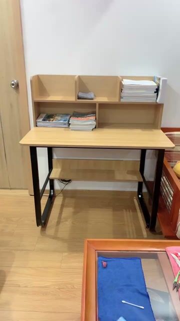 Hình ảnh loại 1m có giá để sách tiên, khung thép. Mua bán Tủ, kệ gia đình tại Huyện Hoài Đức Hà Nội được đăng bởi MAI TRANG STORE hình 1