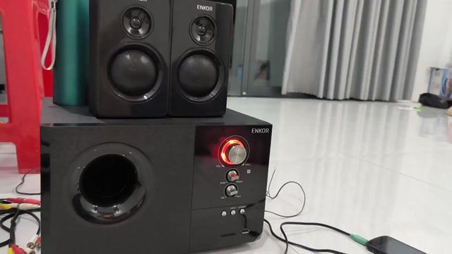 Loa vi tính Enkor S2880 Đen Rất mới. Mua bán Tivi, Âm thanh tại Huyện Trảng Bom Đồng Nai được đăng bởi NDK hình 1