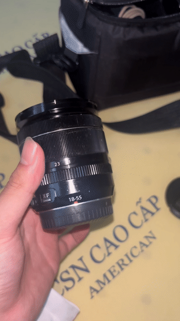 Ống kính Fujifilm XF 18-55mm Đen Đã sử dụng. Mua bán Máy ảnh, Máy quay tại Quận Bình Thạnh Tp Hồ Chí Minh được đăng bởi vu Hoa hình 1