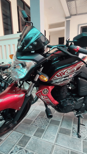 Yamaha FZs 155 Đỏ đen. Mua bán Xe máy tại Huyện Chương Mỹ Hà Nội được đăng bởi Tuân Olui hình 1