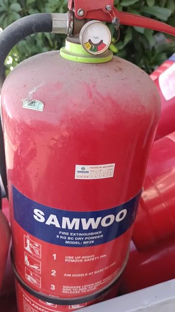 Bình chữa cháy SAMWOO MFZ8 Đỏ Kim loại. Mua bán Đồ chuyên dụng, Giống nuôi trồng tại Thành phố Thái Bình Thái Bình được đăng bởi Giáp  hình 1