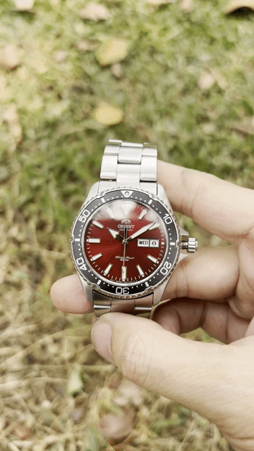 Orient Mako 3 red. Mua bán Đồng hồ tại Thị xã Sơn Tây Hà Nội được đăng bởi Nguyễn xuân vị hình 1