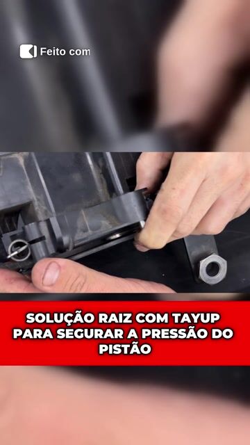 Solução raiz com tayup para segurar a pressão do pistão #viral #foryou