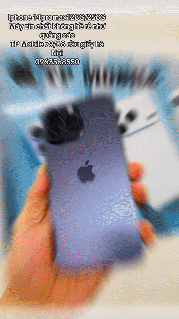 IPHONE 14 PROMAX 128G/256G, KHÔNG BÁO GIÁ ẢO. Mua bán Điện thoại tại Quận Cầu Giấy Hà Nội được đăng bởi CỬA HÀNG TP MOBILE IPHONE CHÍNH HÃNG GIÁ TỐT HN hình 1
