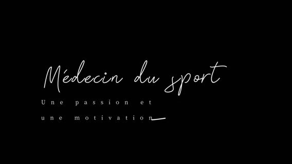 Le Métier de Médecin du sport