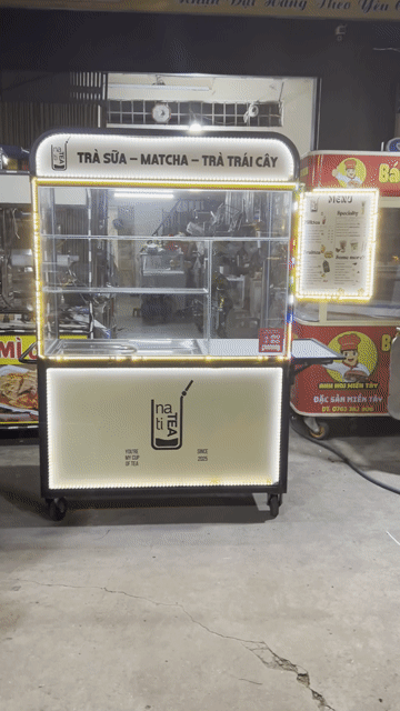 Xe trà sữa 60*1.2m thùng đá 6 khay. Mua bán Đồ chuyên dụng, Giống nuôi trồng tại Quận Tân Bình Tp Hồ Chí Minh được đăng bởi Thảo Vy hình 1