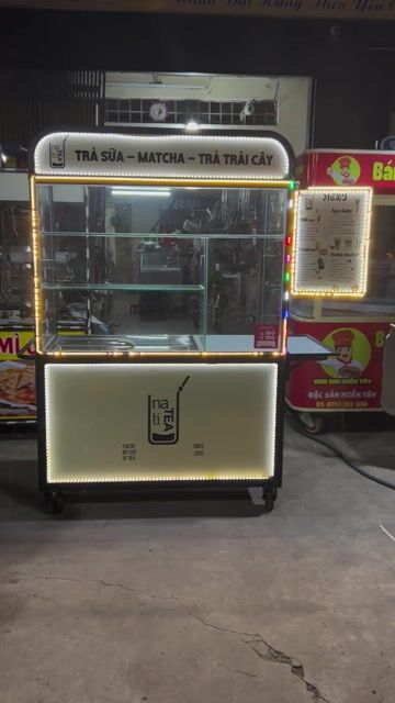Xe trà sữa 60*1.2m thùng đá 6 khay. Mua bán Đồ chuyên dụng, Giống nuôi trồng tại Quận Tân Bình Tp Hồ Chí Minh được đăng bởi Thảo Vy hình 1