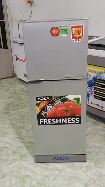 Tủ lạnh AQUA 130 lít zin đẹp bao ship TPHCM . Mua bán Tủ lạnh tại Quận 8 Tp Hồ Chí Minh được đăng bởi điện lạnh LÊ DƯƠNG 87 hình 1