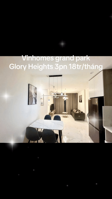 Cho thuê Căn hộ Chung cư Vinhomes Grand Park Thành phố Thủ Đức Tp Hồ Chí Minh diện tích 91 m² giá 6,5 triệu/tháng