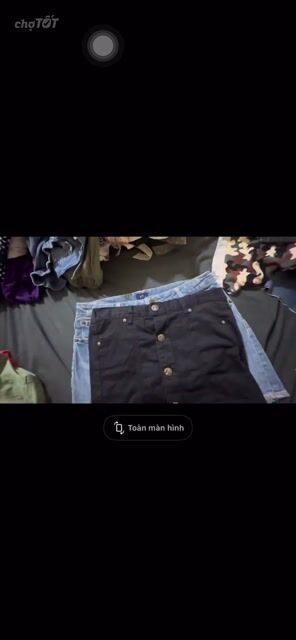 Chân váy jeans Nữ Jeans size M cũ. Mua bán Quần áo tại Huyện Thường Tín Hà Nội được đăng bởi pass đồ hình 1