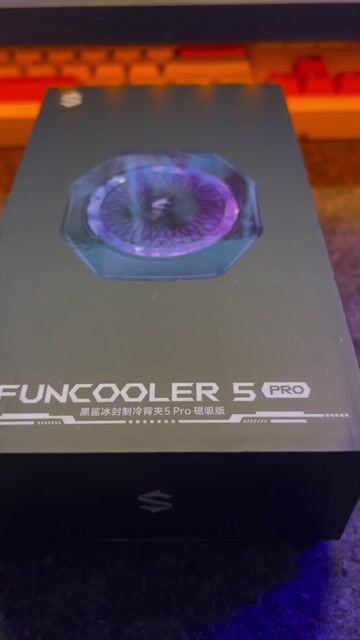 Tản nhiệt Black Shark FUNCOOLER 5 PRO Đen. Mua bán Phụ kiện (Màn hình, Chuột...) tại Huyện Tân Hiệp Kiên Giang được đăng bởi Phạm Hy hình 1