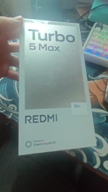 Xiaomi Redmi Turbo 5 Max 12/256GB Xanh New Seal. Mua bán Điện thoại tại Quận Hoàng Mai Hà Nội được đăng bởi Nguyễn  Hoài Nam hình 1