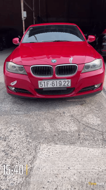 BMW 320i màu Đỏ. Mua bán Ô tô tại Quận Gò Vấp Tp Hồ Chí Minh được đăng bởi tuan anh tran hình 1