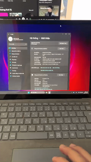 Microsoft Surface Laptop 1 i5-7300U 8GB Tiếng Nhật. Mua bán Laptop tại Quận Tân Phú Tp Hồ Chí Minh được đăng bởi Nguyễn Thành Danh hình 1