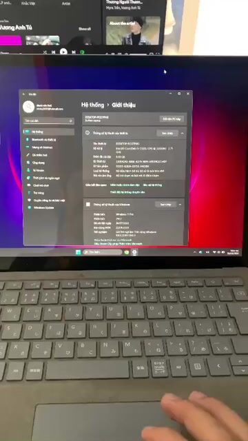 Microsoft Surface Laptop 1 i5-7300U 8GB Tiếng Nhật. Mua bán Laptop tại Quận Tân Phú Tp Hồ Chí Minh được đăng bởi Nguyễn Thành Danh hình 1