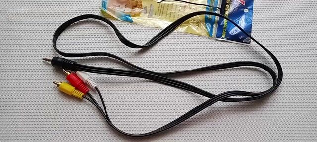 Cáp AV Dài 1,5m (Jack 3.5 Ra 3 Đầu Bông Sen).. Mua bán Phụ kiện (Màn hình, Chuột...) tại Quận Tân Bình Tp Hồ Chí Minh được đăng bởi Bách Hóa Philip hình 1
