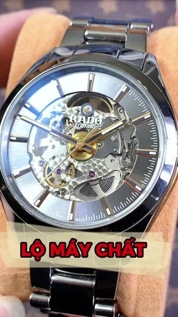 Đồng hồ cơ RADO HyperChrome Open Heart R32021102. Mua bán Đồng hồ tại Quận Hoàng Mai Hà Nội được đăng bởi Hoà Hồ Authentic  hình 1