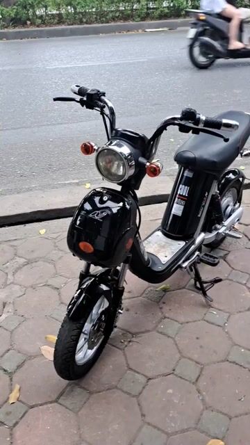 Xe đạp điện Ninja Đen. Mua bán Xe đạp tại Quận Đống Đa Hà Nội được đăng bởi Thiên Hương hình 1
