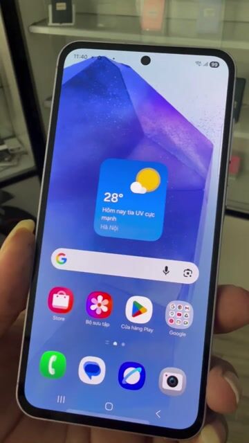 Samsung A55 5G Ram 8/256GB nguyên zin đẹp 99 full. Mua bán Điện thoại tại Quận Bình Tân Tp Hồ Chí Minh được đăng bởi Lý Kiệt Store hình 1