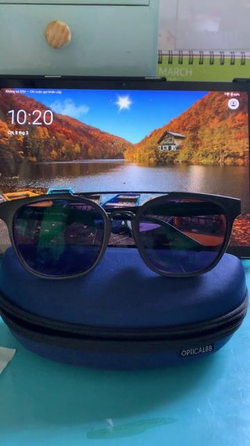 Kính mát Optical88 SMYB 1807 Đen. Mua bán Phụ kiện thời trang khác tại Huyện Cần Giuộc Long An được đăng bởi Ngọc Ngọc hình 1