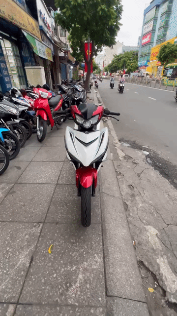 Yamaha Exciter 150 2019 Đỏ Trắng Đã sử dụng. Mua bán Xe máy tại Quận Tân Phú Tp Hồ Chí Minh được đăng bởi Tuanduy hình 1