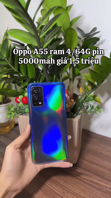 Oppo A55 64GB Xanh . Mua bán Điện thoại tại Quận Hà Đông Hà Nội được đăng bởi Điện Thoại Cũ  hình 1