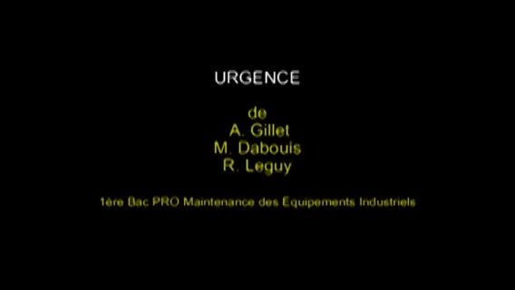 Urgence.
