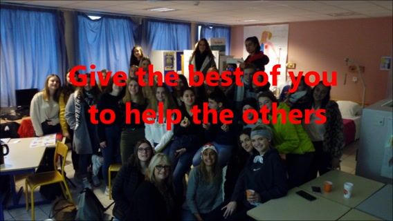 Give the best of you to help the others