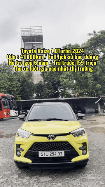 Toyota Raize 2024 1.0Turbo 41.000km Vàng. Mua bán Ô tô tại Quận Tân Phú Tp Hồ Chí Minh được đăng bởi Lê Tấn Dũ hình 1