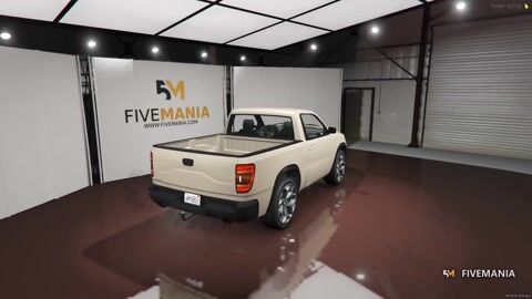 FIVEM Bison Bisxl4 | Pickup Truck Add-On | Interior & Exterior | Working Lights | Add-On | Optimized | Fivem Ready | High Quality, video preview