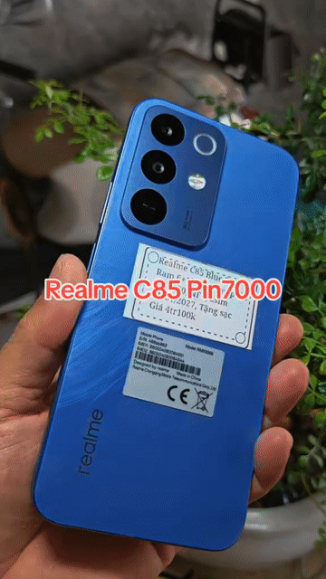 Realme C85 R6+12+128 Pin7000 NFC Bh01/2027 Keng. Mua bán Điện thoại tại Huyện Trảng Bàng Tây Ninh được đăng bởi Sun Mobile Shop Điện Thoại Trảng Bàng Tây Ninh 01 hình 1