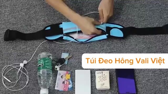 [Giảm 40%] Túi Đeo Bụng Thể Thao Cao Cấp Vali Việt