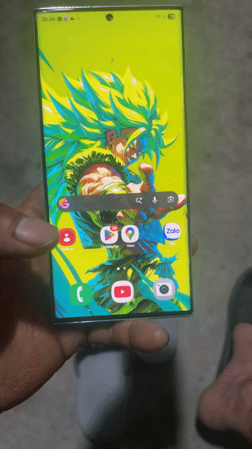 Samsung S23 Ultra xanh Dương Đã qua sử dụng. Mua bán Điện thoại tại Huyện Bàu Bàng Bình Dương được đăng bởi Lê Văn Dũng hình 1