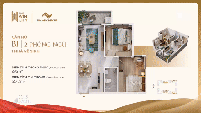 Mua bán Căn hộ Chung cư The Win City Huyện Đức Hòa Long An diện tích 50 m² giá 1,49 tỷ